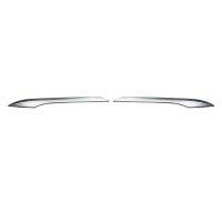 For Toyota AQUA 2021 2022 Exterior ABS Chrome Rear Door Trunk Strip Tailgate Edge Moulding Trims Cover