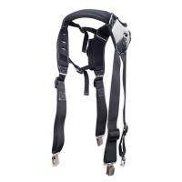 Men Work Toolling Belt H-Type Design Padded Heavy Duty ces Suspenders 4 Support Loops Reducing Waist Weight Tool Pouch