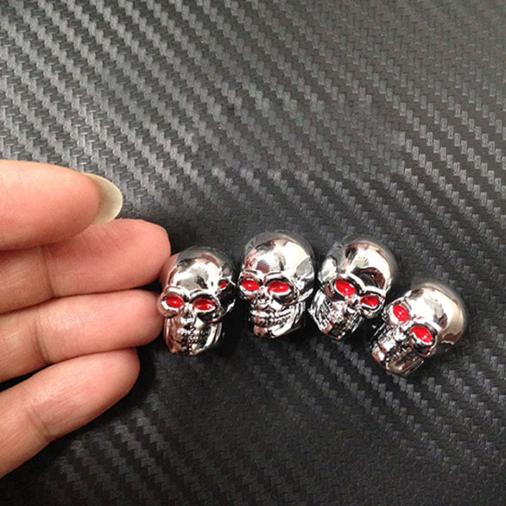 skull-heads-bicycle-tire-valves-caps-auto-tire-valves-caps-car-tyre-air-stem-covers-motorcycle-car-wheel-accessories