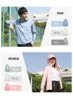 XINDA Sun-Proof เสื้อผ้า Sun Protection Coat สำหรับผู้ชายและผู้หญิง Breathable ครีมกันแดดเสื้อผ้าสำหรับตกปลาล่าสัตว์