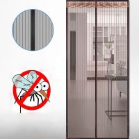 【LZ】 6 Size Reinforced Magnetic Screen Door Curtain Net Anti Insect Mesh Fly Screen Mosquito Protection Net Magnet Curtains Mosquit