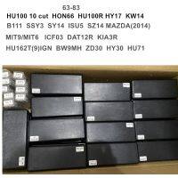 HU100เครื่องมือ Lishi (10Cut) HON66 HU100R HY17 KW14 B111 SSY3 SY14 ISU5 SZ14 MIT9 ICF03 KIA3R HU162T9IGN BW9MH ZD30 HU71 HY30