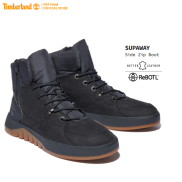 SALE Timberland Giày Cổ Cao Nam Supaway Boot Side Zip Nubuck Màu Đen