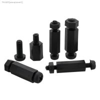 ♀۞☋ M2 M2.5 M3 M4 Motherboard Standoff PCB Nylon Spacers Computer Board Rack Screw Standoffs Plastic Hexagon Thread Pillar Bolt Nut