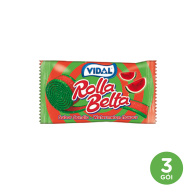 3 gói kẹo dẻo cuộn hương dưa hấu Vidal Rolla Belta 19g gói kẹo dẻo trái thumbnail