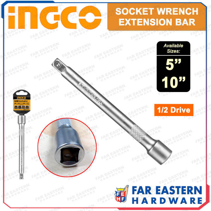 INGCO Extension Bar Socket Wrench 1/2"Drive INHT Lazada PH