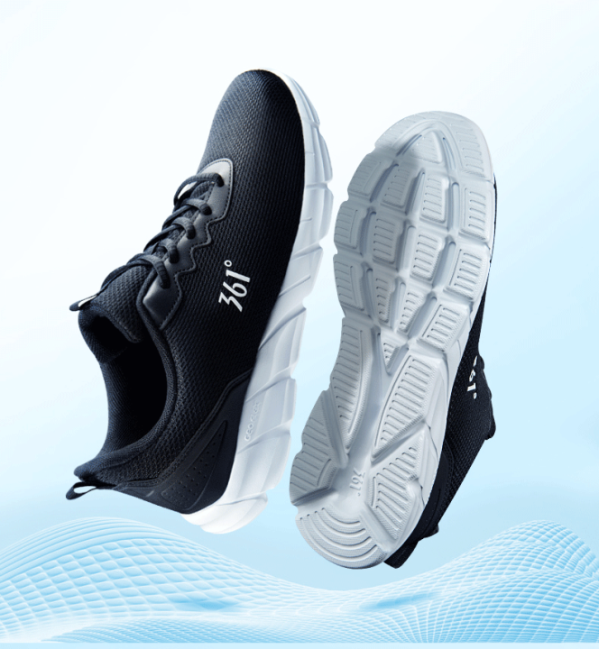 361 Degrees Men's Sports Sneaker Mesh Breathable Casual Shock