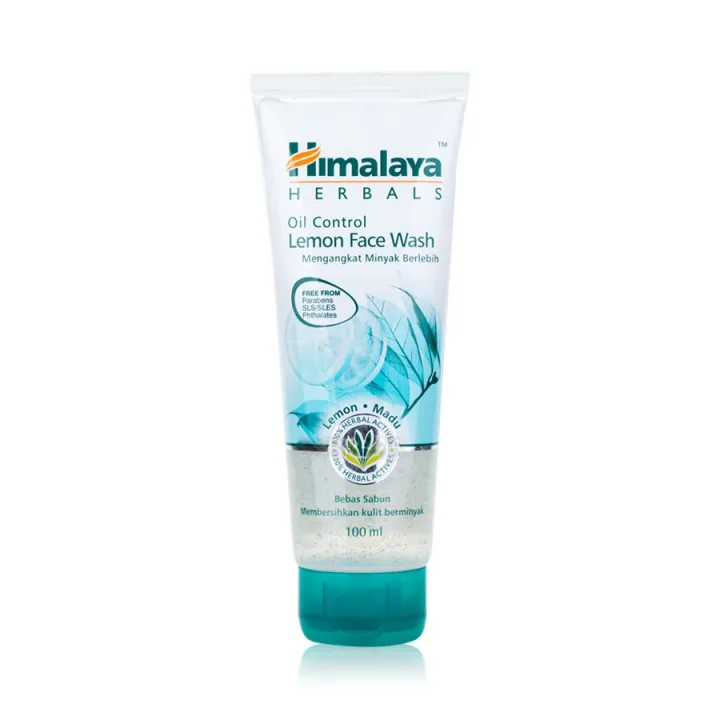 HIMALAYA LEMON FACE WASH 100 ML. หิมาลายา เลมอน เฟซ วอช [ 06400