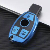 【YY】TPU Car Key Case Cover Bag Fob Shell Holder for Benz A B C E GL S GLA GLK CLS Class A MG W204 W205 W212 W463 W176