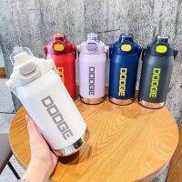 ?น่าซื้อ พร้อมส่ง กระบอกน้ำ ขนาดใหญ่1200ml สแตนเลส316 มีหูหิ้ว แบบหลอดดูด เก็บน้ำร้อน/เย็น มี5สีให้เลือก กระบอกน้ำพกพา Very Hot