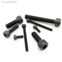 ✿♣  10/50pcs M2 M2.5 M3 M4 M5 M6 M8 Black grade 12.9 steel DIN912 All Full Thread Hexagon Hex Socket Cap Allen Head Bolt Screw