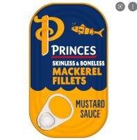 Mackrel fillets mustard sauce 125g - Princes