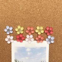 10pcs Daisy Push Pin Cute Thumbtacks Cork Board Photo Thumb Tack Decor PushPins Nails Bulletin Board Pin Office Binding Supplies Clips Pins Tacks