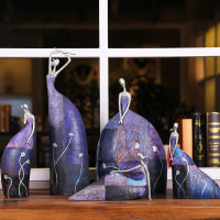 Abstract Woman Ornament Home Sculpture Cabinet Living Room Christmas Decorations Creative Resin Crafts Room De Core filters