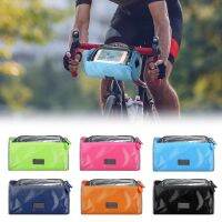 กระเป๋าจักรยานขนาดใหญ่ Handlebar Front Tube Waterproof Bike Phone Bag Touch Screen Pack For Women Girl Accessories Cycling