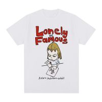 【New】Yoshitomo Nara Lonely และที่มีชื่อเสียงเสื้อยืดผู้ชายผ้าฝ้ายชายเสื้อใหม่ TEE TSHIRT Tops สตรี