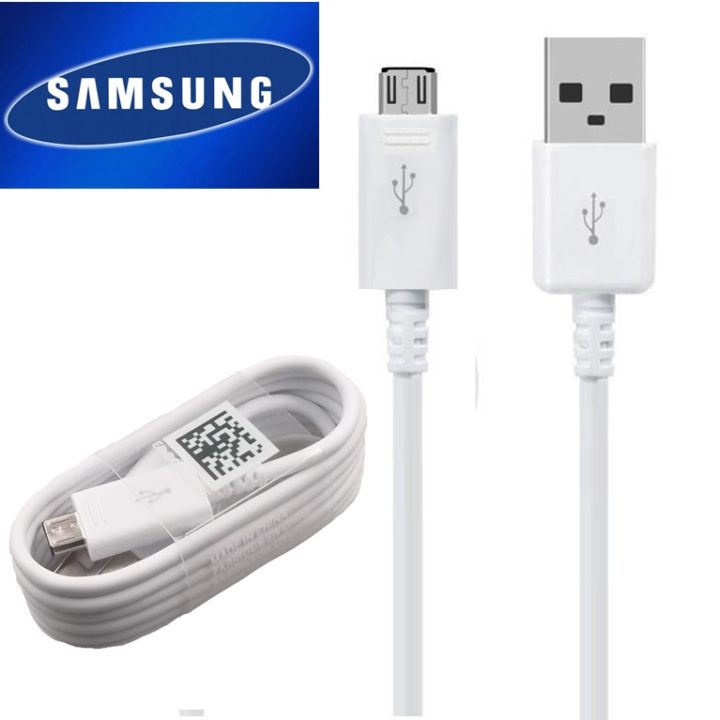 ขายดี-แนะนำครับ-สายชาร์จ-samsung-ของแท้-สายเป็นหัว-usb-micro-ใช้งานได้กับมือถือทุกรุ่น-เช่น-a5-a7-j2-j5-j7-s4-s5-s6-j7-prime-j2prime-j7