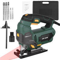 NANWEI Jigsaw 6.5 Amp 3000 SPM Jig Saw With L-Aser 6 Variable Speeds 6 Blades ± 45 ° Bevel Cutting 4 Orbital Settings มอเตอร์ทองแดงบริสุทธิ์พร้อมกระเป๋าหิ้ว