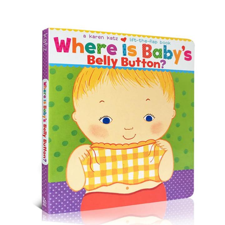 Karen Katz Where Is Baby's Belly Button? Board book | Lazada