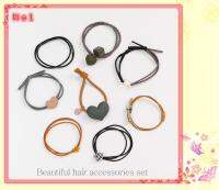 รัดผม INS Korean fashion hair rubber band set 8 pcs