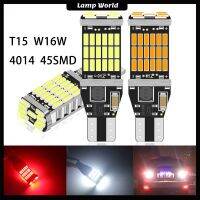 ❖♠❐ 2PCS T15 W16W 921 912 T16 902 LED Bulbs High Power 45pcs 4014SMD Super Bright 1200LM Replace For Car Reversing Light White