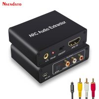 192KHz HDMI ARC Audio Adapter Extractor Digital to Analog Audio Converter DAC SPDIF Coaxial RCA 3.5mm Jack Output For TV Monitor