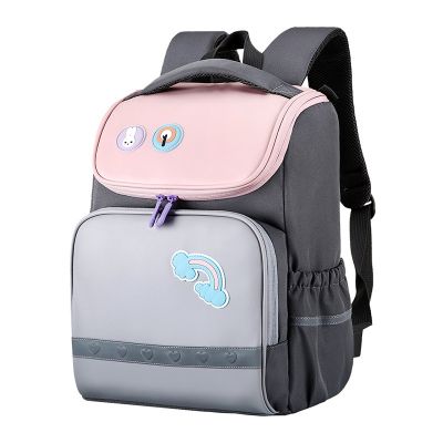 กระเป๋าเป้สำหรับเด็ก6-12T กระเป๋าหลักลายไดโนเสาร์น่ารักของเด็กชายนักเรียนระบายอากาศได้