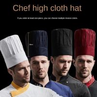 【hot sale】▽﹍▽ D13 Ready Stock Unisex Chef Hat Restaurant Hotel Waiter Topper Adjustable Kitchen Chef Work Hat Black Baker Work Hat White