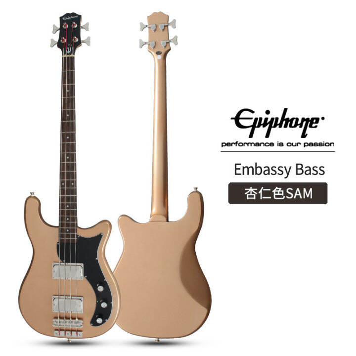Epiphone Embassy Bass Beginner's Introduction to Fourstring Electric