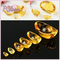 PETIGLASS 5pcs ของขวัญ ห้องนั่งเล่น ตกแต่งงานแต่งงาน ฟอร์จูน ของตกแต่งบ้าน เครื่องประดับกระจก เครื่องประดับแท่งคริสตัล แท่งทอง