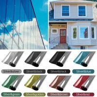 One Way Mirror Window Film Privacy Sun Blocking Self-adhesive Tint Control Covering for Home Heat Insulation Vinyl Glass Film