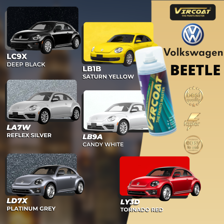 [Volkswagen Beetle] Touch Up Paint All Colors/2K Car PaintCat Bancuh