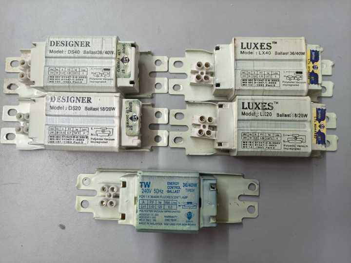 Choke Ballast 18W/20W ; 36W/40W Sirim Lazada