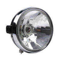 1ชิ้น7นิ้ว Moto ด้านหน้า H ead Light โคมไฟรอบไฟหน้าคลาสสิกสำหรับ Yamaha YBR125 YBR 125 YBR 2002-2013 35วัตต์3500พัน Moto ไฟหน้า