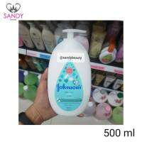 ขายดี! โลชั่น Johnsons จอห์นสัน ฉลากสีเขียว ขวดปั๊ม 500 มล. สูตรน้ำนม อ่อนโยน ผิวนุ่มลื่น กลิ่นหอม ซึมไว ไม่เหนียวเหนอะหนะ