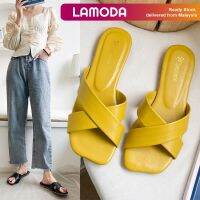 [36-40][Lamoda]SEINA Holla สีสันสดใสผู้หญิงรองเท้า Kasut Perempuan Wanita Wedges