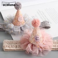 【cw】 1pcBirthday CapsCrown 1st Birthday Hat Newborn Baby Birthday Headband 1 Year BirthdayDecorations