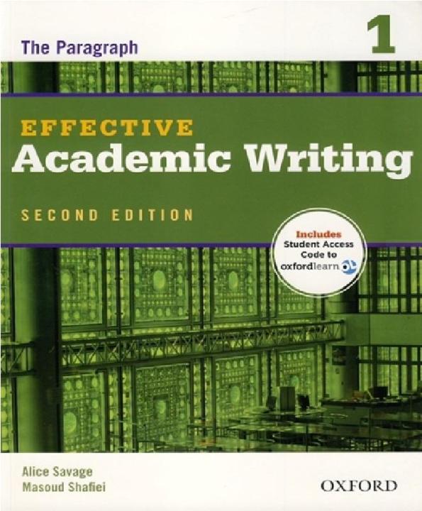 หนังสือ Effective Academic Writing 2nd ED 1 : Students Book +Online Practice (P)