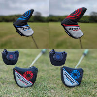 กอล์ฟพัตเตอร์ปกปิดแม่เหล็กหนัง PU โอดิสซีกอล์ฟพัตเตอร์ Headcover กอล์ฟ AccessoryvGolf พัตเตอร์ปกปิดแม่เหล็ก PU