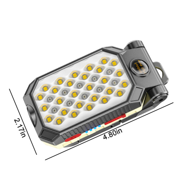 ไฟฉายมัลติฟังก์ชันพลังสูงปรับได้-ไฟฉาย-led-แบบพกพาปรับได้ไฟได้แข็งแรงทนทานใช้ได้ทั้งในอาคารและที่เสียบ-usb-ชาร์จไฟได้