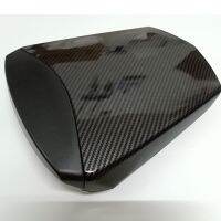 ☽❉ สำหรับยามาฮ่า YZF600 YZFR6 R6 2003 2004 2005 Moto Fairings ด้านหลังฝาครอบที่หุ้มเบาะคาร์บอนไฟเบอร์สีฟ้าสีดำ