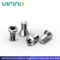 YIFINO 50PCS CNC Torx Screw M1.6 M1.8 M2.0 M2.5 M3.0 M3.5 M4.0 M5.0 M6.0 Lathe Tool Holder Screw Fitting Cutter Head Blade Screw