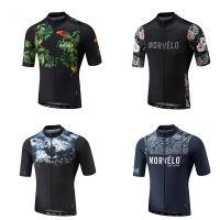 2021 MORVELO Real Quick Dry Cycling Jersey Summer Short Sleeve MTB Bike Cycling Clothing Ropa Maillot Ciclismo Bicycle Clothes