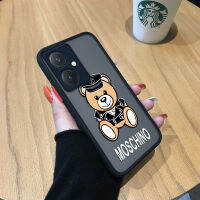 Diorcase สำหรับ Vivo Y27การ์ตูนน่ารัก MOSCHINO มีน้ำค้างแข็งโปร่งใสแข็งเคสใส่โทรศัพท์นิ่มกันกระแทกกล้องฝาครอบเต็มขอบเคสปกป้อง