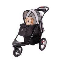 IBIYAYA - กระเป๋า Turbo pet Jogger - Black L100xW54xH105 | FS801-BS