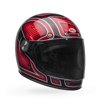 หมวกกันน็อคเต็มใบทรงคลาสสิค BELL รุ่น BULLITT ลาย RYDER GLOSS RED