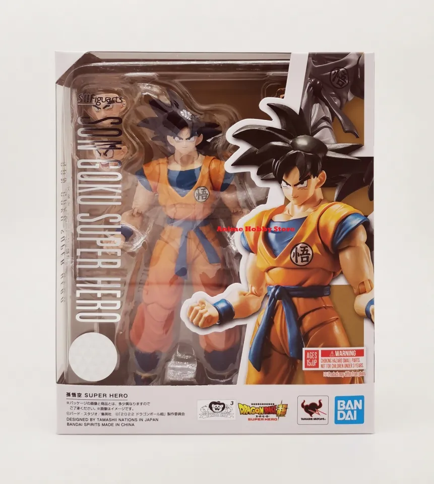Bandai - Tamashii Nations - S.H. Figuarts - Dragonball: Son Goku Super Hero  Action Figure (2613664) LAST ONE!
