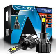 NOVSIGHT Một Cặp Bóng Đèn Đèn Pha LED Mini H1 H7 H4 H11 9005 HB3 9006 HB4 thumbnail