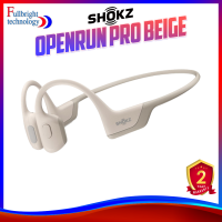 Shokz รุ่น OpenRun Pro(Beige) หูฟัง Sport Headphone รับประกันศูนย์ 2 ปี