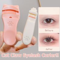 ✟✤❉ 2Pcs Korean Cat Claw Eyelash Curler Wide Angle Local Clamp Professional Make-up For Women Set Portable Eyelash Rollers Tools